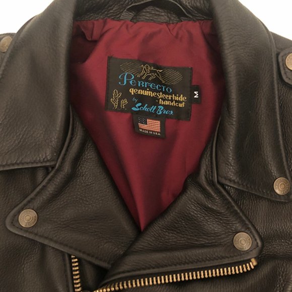 Schott Steerhide Leather Moto Jacket- NWOT